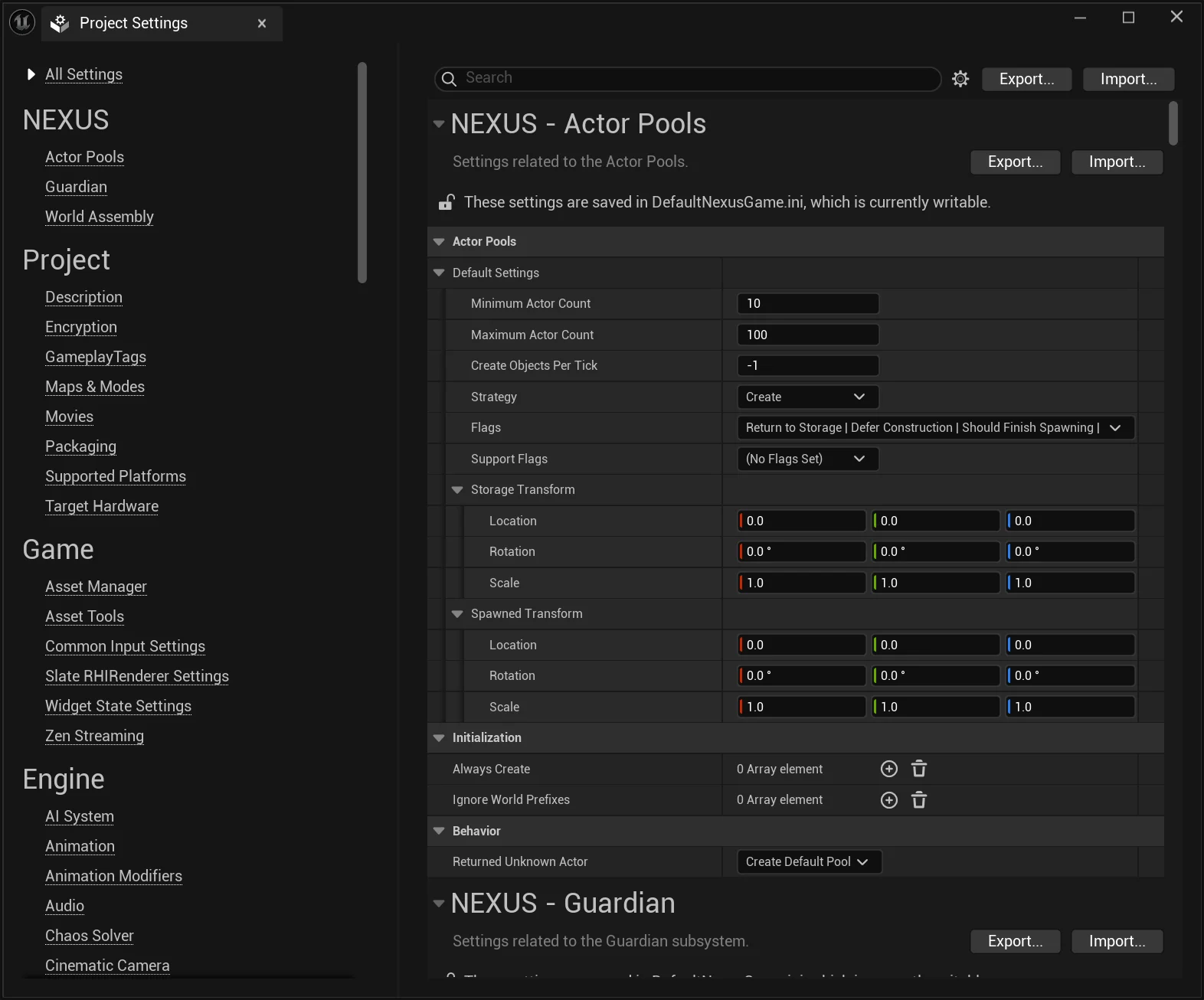 NActorPools