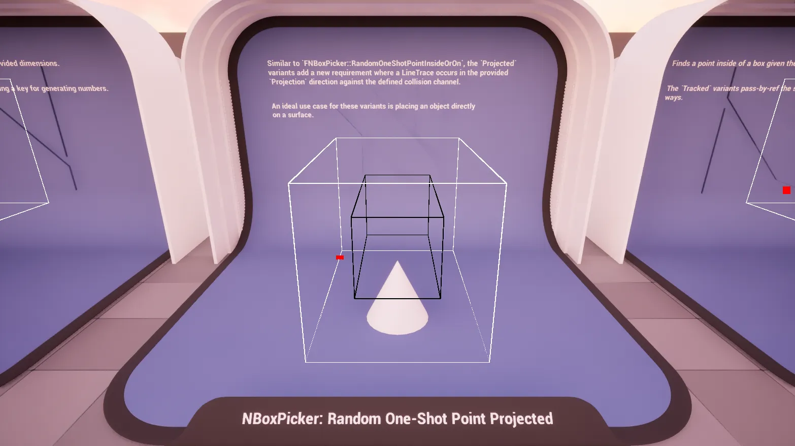Box: Random One-Shot Point Projected