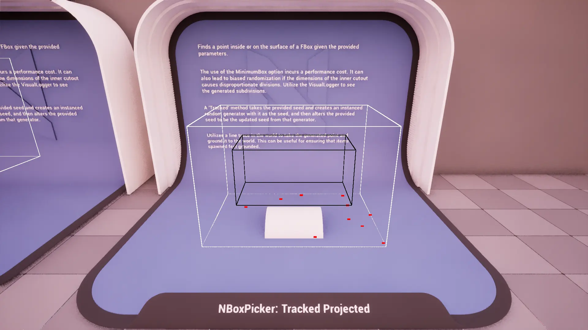 Box: Tracked Projected
