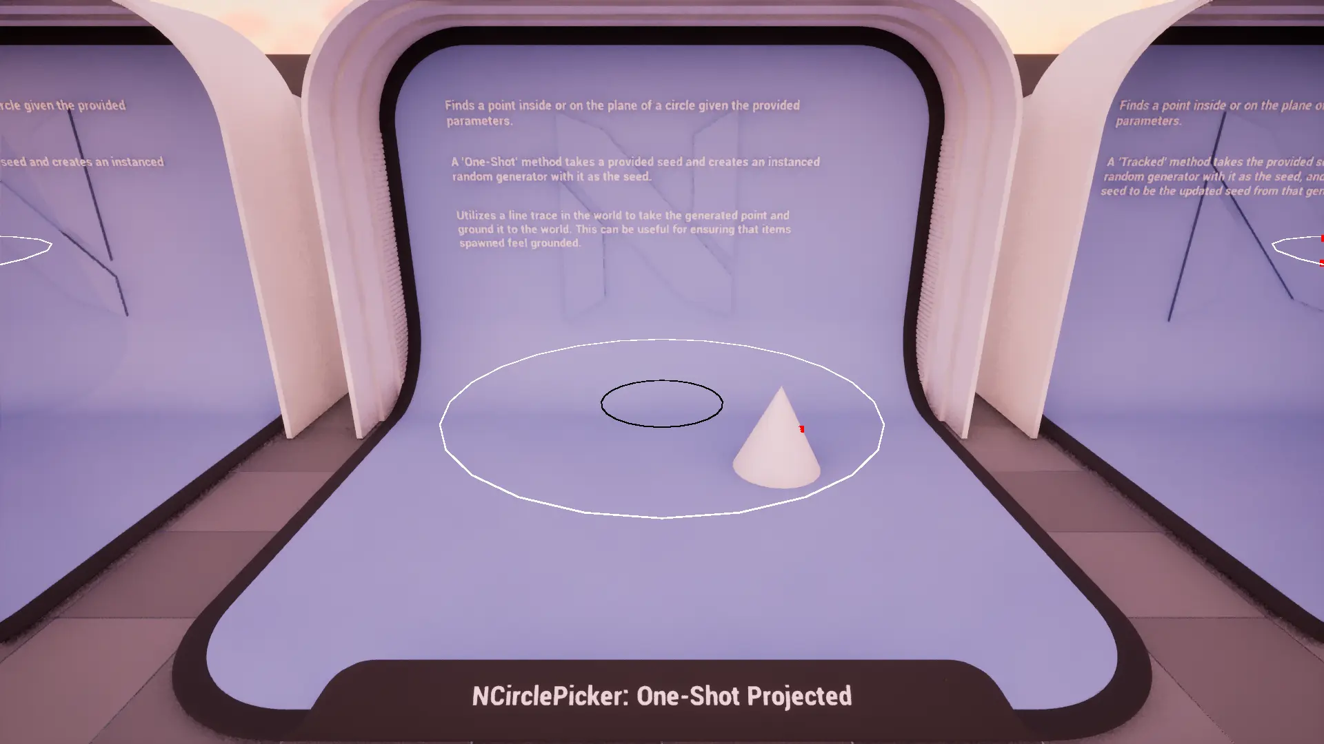 Circle: One-Shot Projected