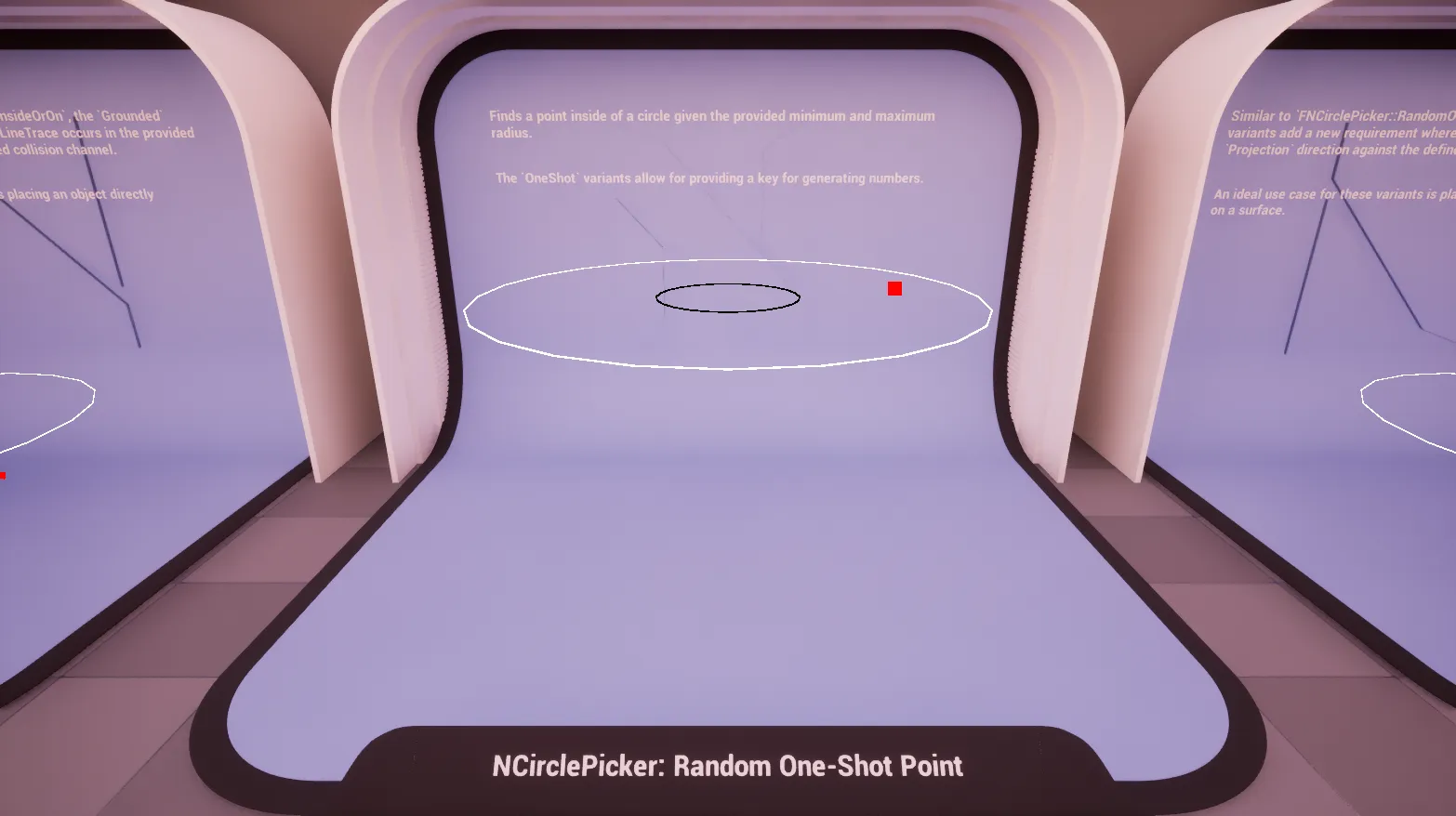 Circle: Random One-Shot Point