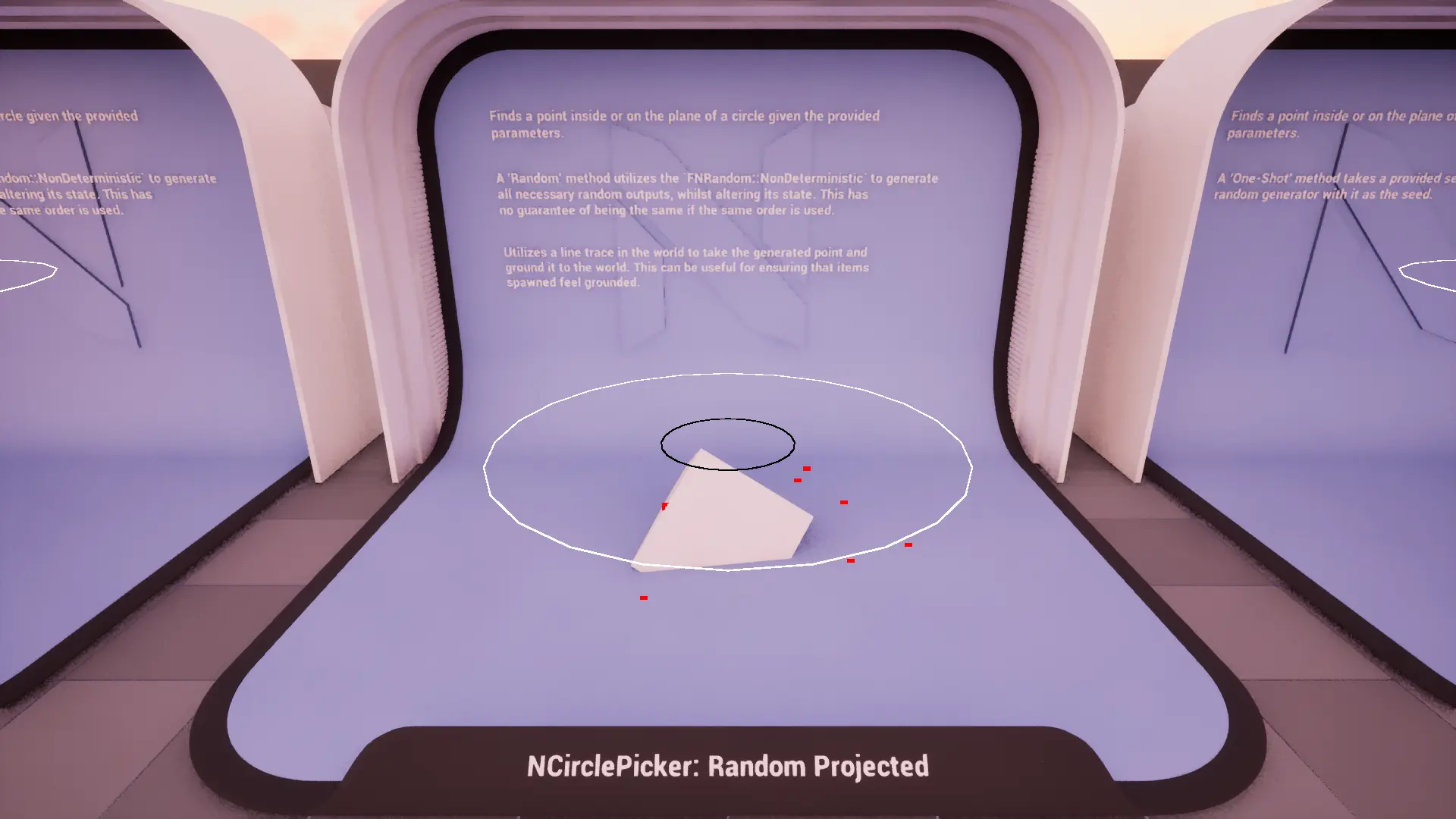 Circle: Random Projected