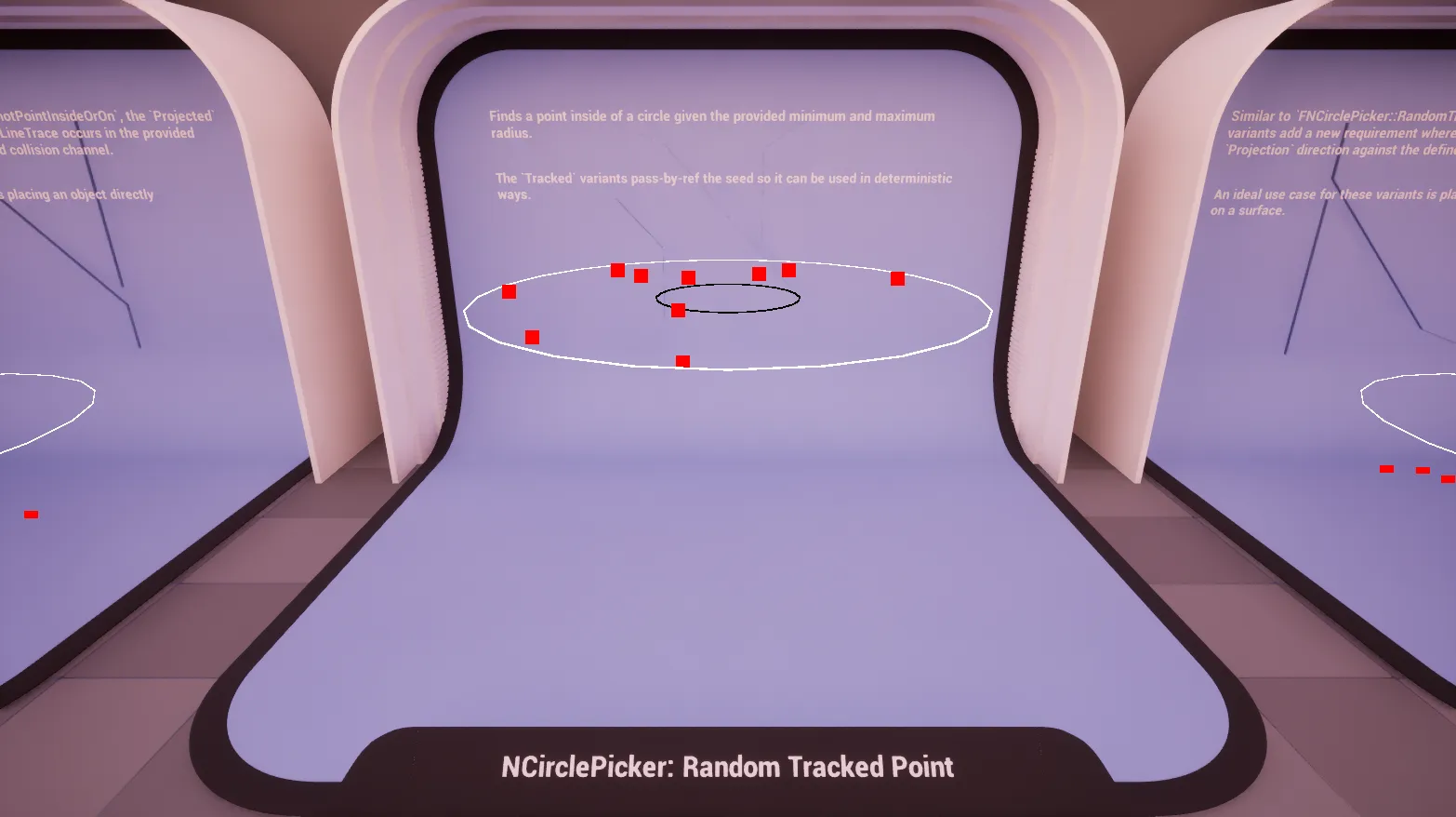 Circle: Random Tracked Point