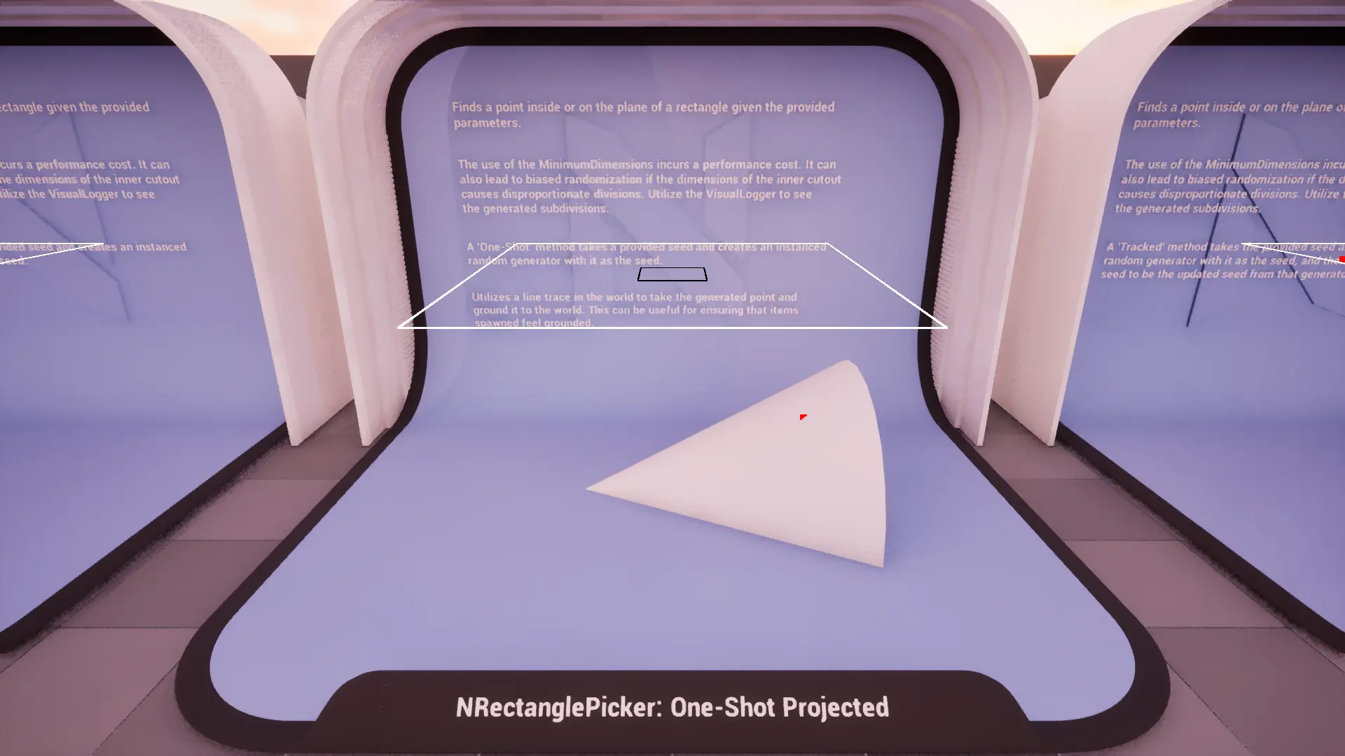 Rectangle: One-Shot Projected