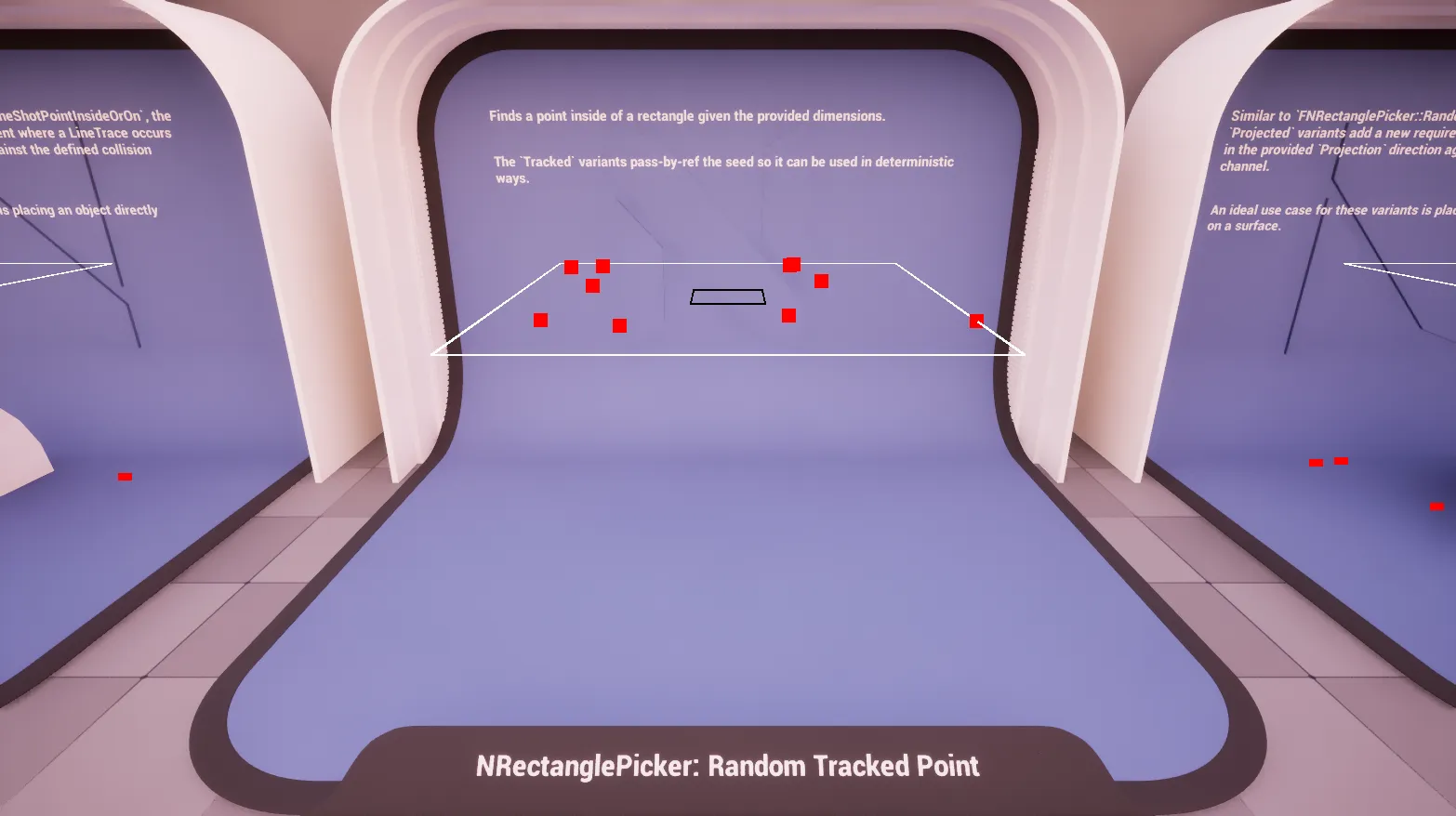 Rectangle: Random Tracked Point