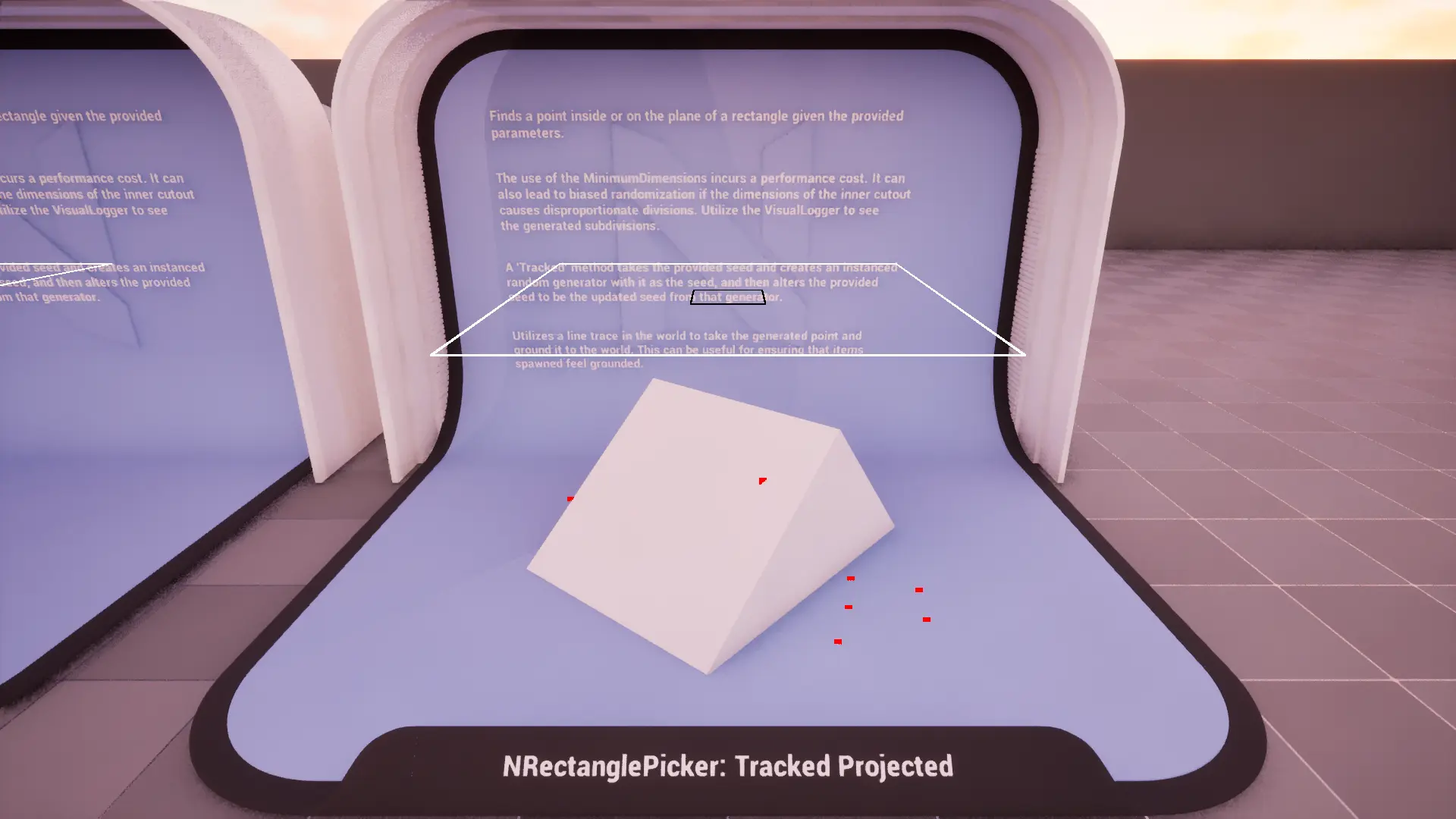 Rectangle: Tracked Projected