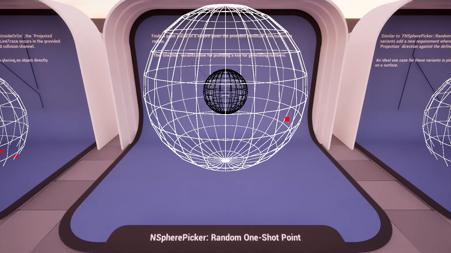 Sphere: Random One-Shot Point