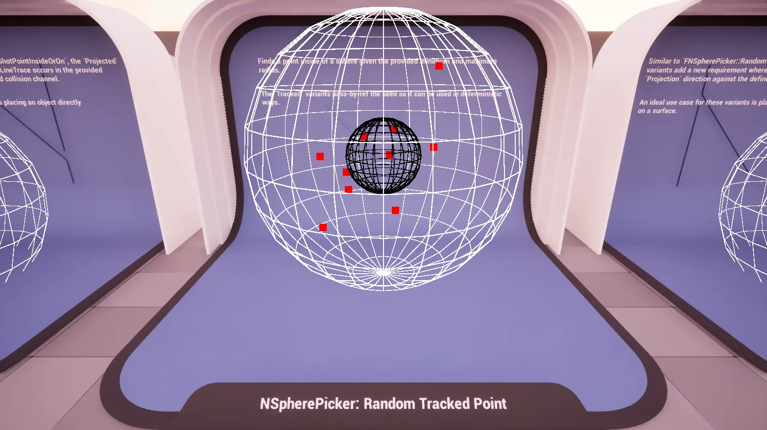 Sphere: Random Tracked Point