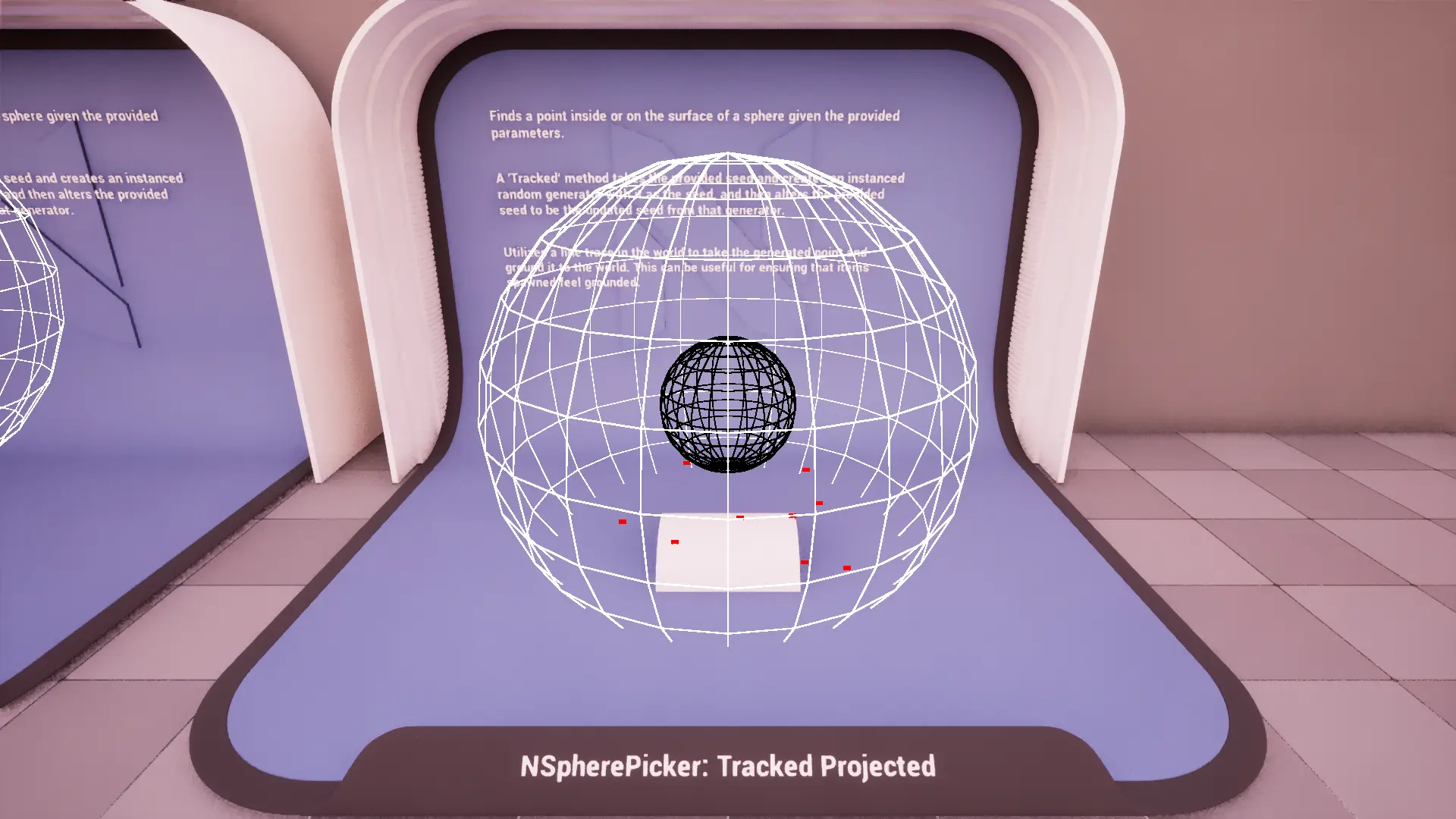 Sphere: Tracked Projected